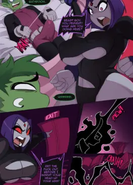 Raven x Beast Boy Part 1 (schpicy) [Teen Titans]