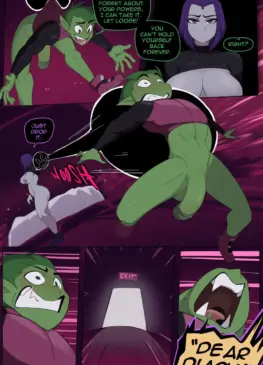 Raven x Beast Boy Part 2 (schpicy) [Teen Titans]