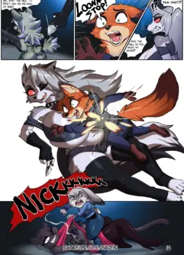 Redacted Page 1 to 20 - Nick Wilde & Loona (Yazen)[Zootopia, Helluva Boss]