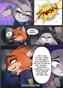Redacted Page 1 to 20 - Nick Wilde & Loona (Yazen)[Zootopia, Helluva Boss]