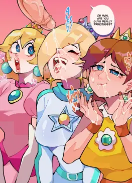 Rosalina, Peach, Daisy [Super Mario] (Differland)