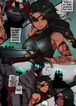 Ruination Part 1 Karma, Akali, Samira, Lux, Leona, Diana, Qiyana & Shyvana (ratatatat74) [League Of Legends]