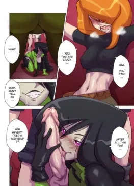 Shego messing with Kim and Ron (Nisego) [Kim Possible]