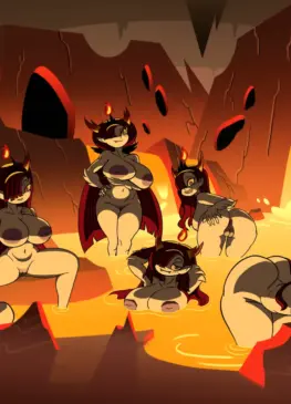 A hot bath with Hekapoo (Sniperdraws) [Star Vs. The Forces of Evil]