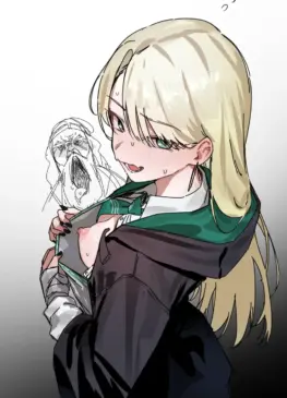Galfoy giving you a peek [Harry Potter] (MEYU)