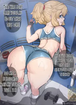 "Gym Sis" Bridget fooling around in a mixed-gender locker room (Kae'Est) [Guilty Gear]