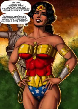 Hippolyta and Wonder Woman sharing you [@razanulnothere]