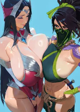 Irelia X Akali (kiosa) [League of Legends]