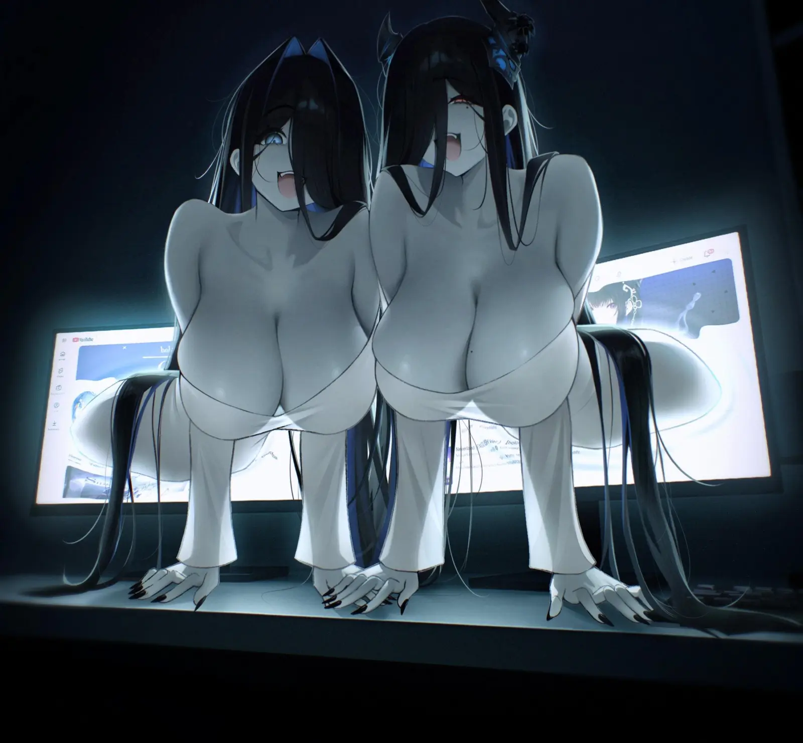 Kronii and Nerissa (Prab) [Hololive]