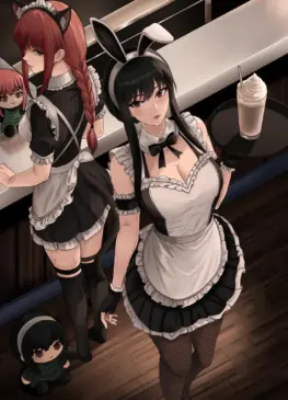 Makima & Yor Waifu Cafe (FuyushiTOllie) [Chainsaw Man x Spy x Family]