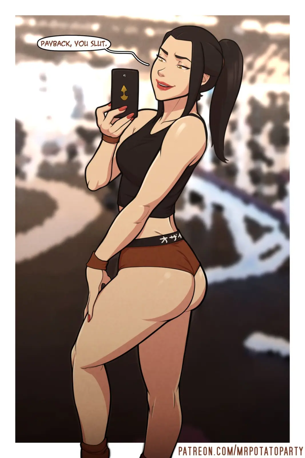 Modern day Azula (MrPotatoParty) [Avatar: The Last Airbender]
