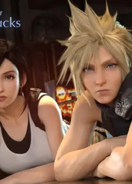 NEW COMIC: "This One's For The Cucks" feat. Tifa and Cloud! Pages 1-5 (Godwin) [Final Fantasy 7]
