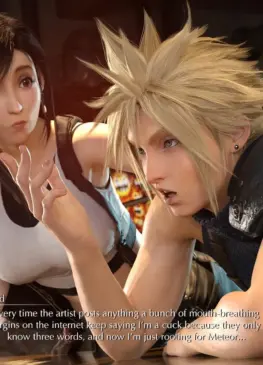 NEW COMIC: "This One's For The Cucks" feat. Tifa and Cloud! Pages 1-5 (Godwin) [Final Fantasy 7]