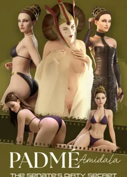 Padme Amidala, the senates dirty secret [Star Wars] (unknown artists, poster editor: me)