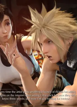 Tifa Stretched on Cloud's Cock | "This One's For the Cucks" Page 7 (Godwin) [Final Fantasy 7]