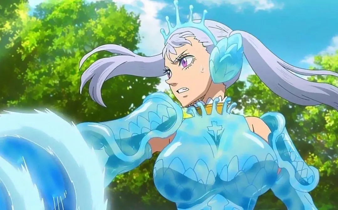 Topless Noelle Silva in Valkyrie armor (SavageEdits) [Black Clover]