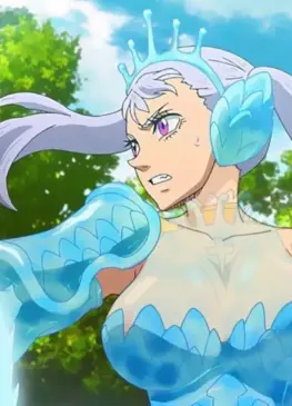 Topless Noelle Silva in Valkyrie armor (SavageEdits) [Black Clover]