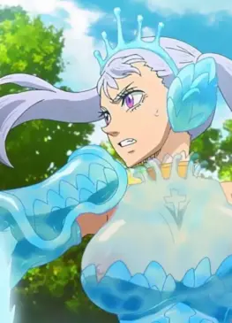 Topless Noelle Silva in Valkyrie armor (SavageEdits) [Black Clover]
